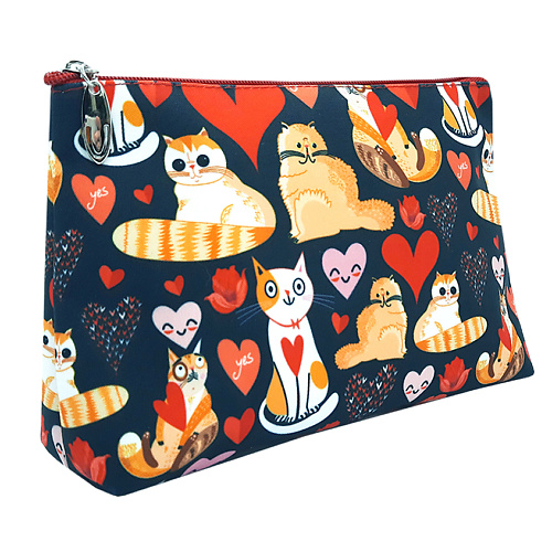 Косметичка ALISSIROSSI Косметичка женская большая дорожная из ткани 